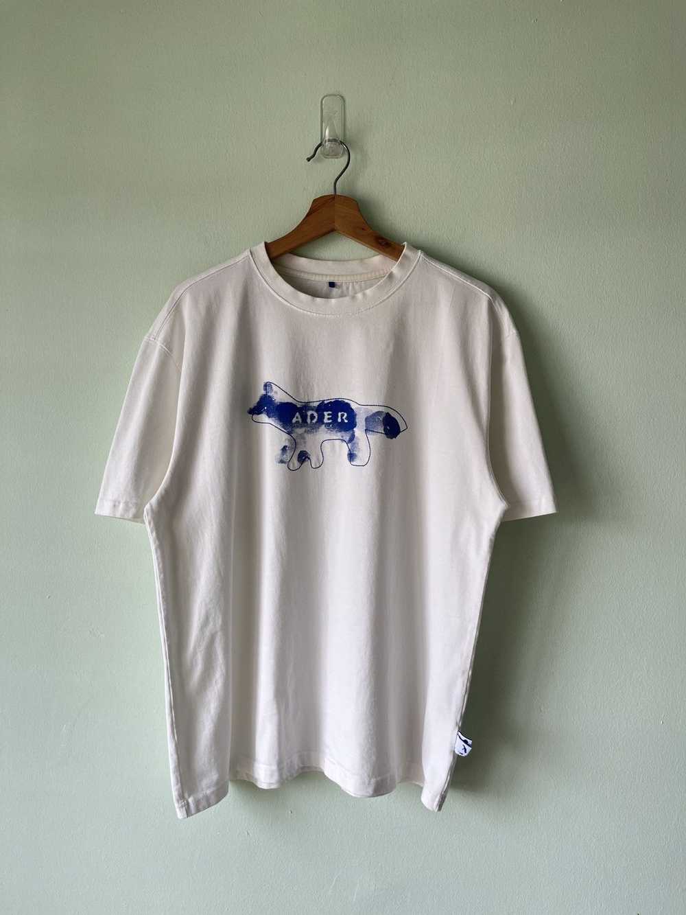 Ader Error Ader Error X Maison Kitsune Tshirt - image 1