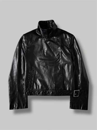 本人期　ANN DEMEULEMEESTER leatherjacket Ann demeulemeester jacket - Gem