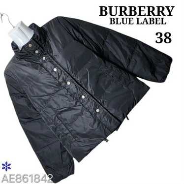 Burberry Blue Label ブラックジャケット 38 美品バーバリーブルーレーベル ジャケット黒サイズ38三陽商会