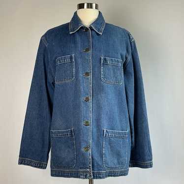00s 〜90s old gap work jacket Vintage Gap Work Force Jean Denim Jacket Size Medium Unisex