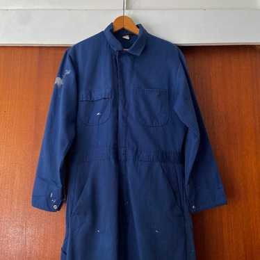 【60〜70's Sears】\"Denim coverall\" Vintage Sears Roebucks Denim Painters Overalls 60's 70's