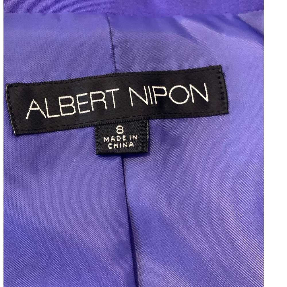 Albert Nipon Albert Nipon blue purple skirt and b… - image 3