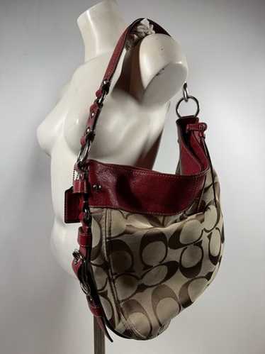 バッグ Coach Hobo Red Shoulder Bag Signature Coach Teri Shoulder Bag With Signature Quilting | Brixton Baker