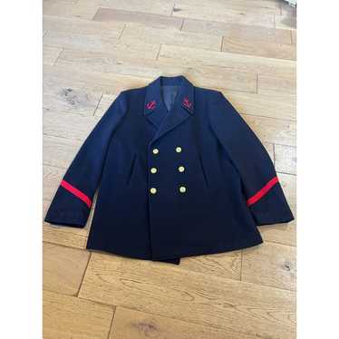 ジャケット・アウター 50's French Army Wool Field Coat Vintage French Army brown wool ike jacket coat military