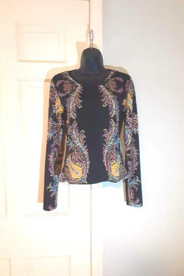 お値下げ　Roberto cavalli M ベージュ　ジャケット　貴重　Y2k Roberto Cavalli - Leopard Velour Zip-Up Top | Childrensalon