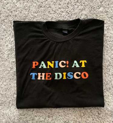 Panic! At The Disco Tシャツ ブラック Panic! At The Disco GALAXY LOGO T-Shirt NEW Licensed