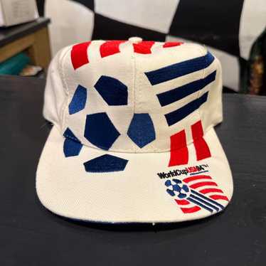ビンテージ古着W杯94'アメリカ大会サッカーワールドカップキャップ R27 古着W杯1994アメリカ大会 サッカーワールドカップキャップ