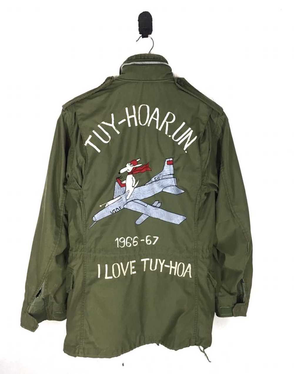 Vintage Vietnam War Souvenir M-65 Field Jacket Tu… - image 1