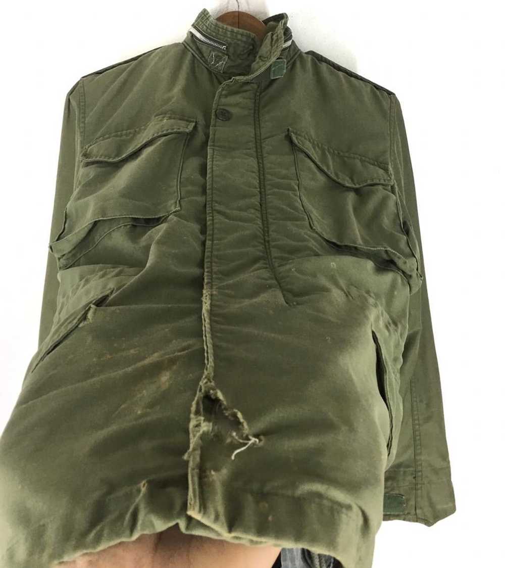 Vintage Vietnam War Souvenir M-65 Field Jacket Tu… - image 4