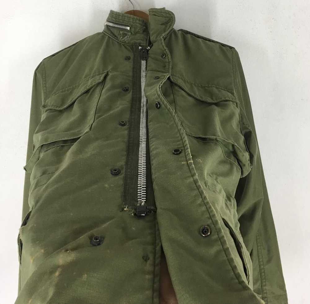 Vintage Vietnam War Souvenir M-65 Field Jacket Tu… - image 5