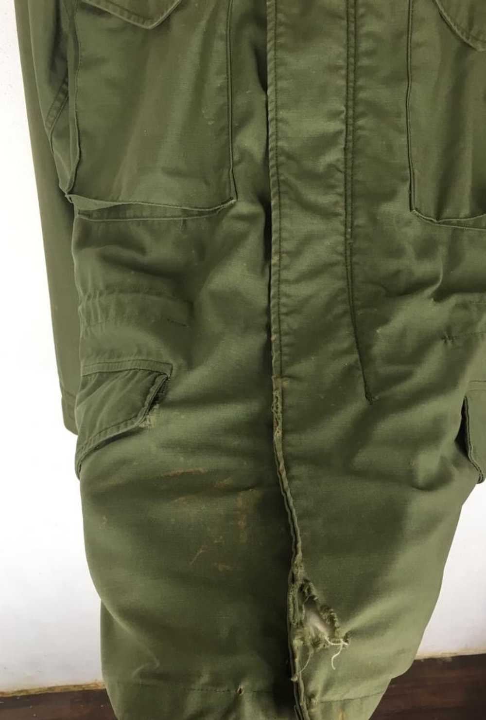 Vintage Vietnam War Souvenir M-65 Field Jacket Tu… - image 6