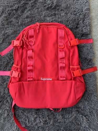 Used supreme backpack red - Gem