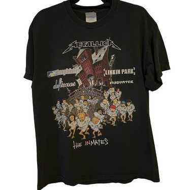 00 LIMP BIZKIT 3rdアルバム EURO TOUR Tシャツ XL 00 LIMP BIZKIT 3rdアルバム EURO TOUR Tシャツ XL