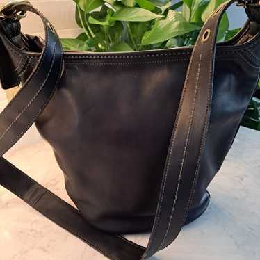 バッグ Vintage Coach Bleecker Bucket Bag Black Vintage refurbished Coach “Bleeker” Bucket Bag – Women's