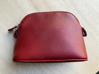 バッグ Vintage Coach Red Leather Cosmetic Case Vintage Red Coach Cosmetic Case NWOT - Etsy