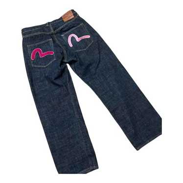 Evisu denim jeans pink - Gem