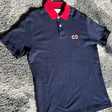Gucci polo shirt navy - Gem