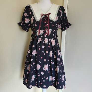 Ⓜ️出品 Ank Rouge cherry berry princess Ank Rouge cherry berry princess 浴衣ワンピース - メルカリ