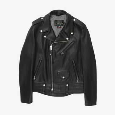 Schott Perfecto ブラックライダースジャケット 48 One Star Perfecto® Leather Motorcycle Jacket