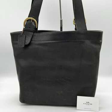 90’s OLD COACH TOTEBAG COACH Vintage 90s Park Manhattan Collection USA Dark Navy