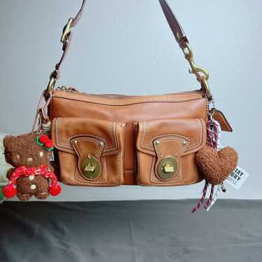 COACH Legacy Turnlock Shoulder Bag 　y2k Coach 65th Anniversary Legacy Turnlock Shoulder Bag F12868