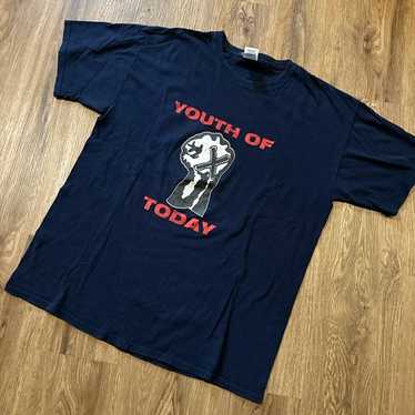 YOUTH OF TODAY M vintage Tシャツ ⭕ 90s Vintage Youth of Today T-shirt : Punk Hardcore sxe