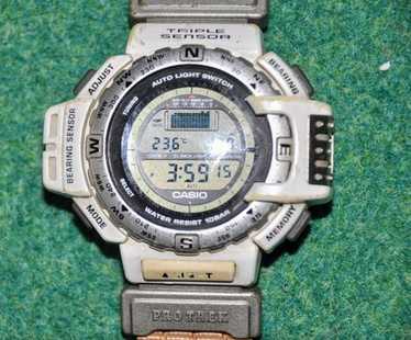 時計 CASIO PRT-40 PROTREK CASIO PRO TREK PRT-40 Stardust Lovers Triple Sensor Vintage