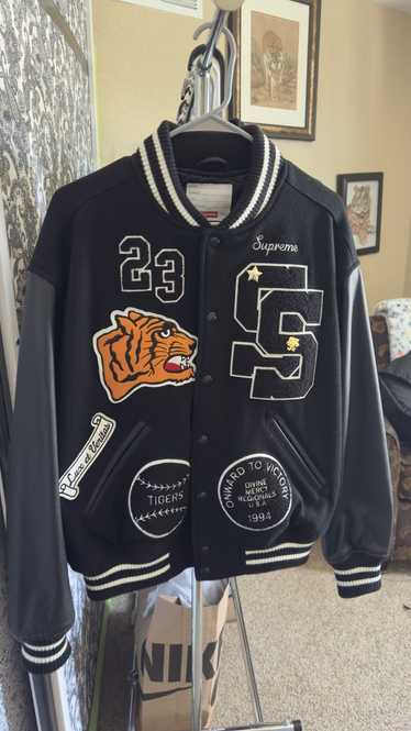 ジャケット・アウター Supreme Tiger Varsity Jacket Brown M Supreme Tiger Varsity Jacket (FW23) - $568