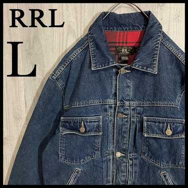 ジャケット・アウター 90s RRL denim jacket three star USA Rrl early three-star tag - Gem
