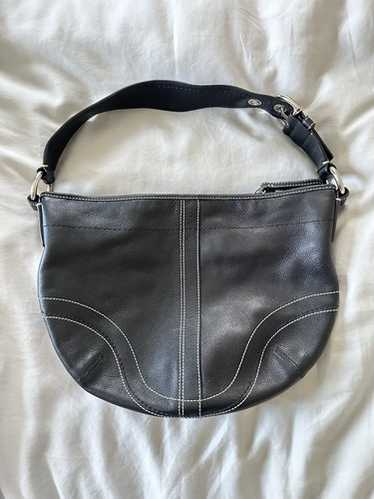美品　COACH Soho Hobo Shoulder Bag Leather COACH Soho Brown Leather Medium Hobo Shoulder Handbag
