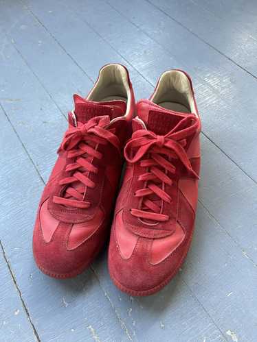 Maison Margiela メゾンマルジェラ スウェード レッド 38 Maison Margiela Replica Red Splatter DS — RootsBK