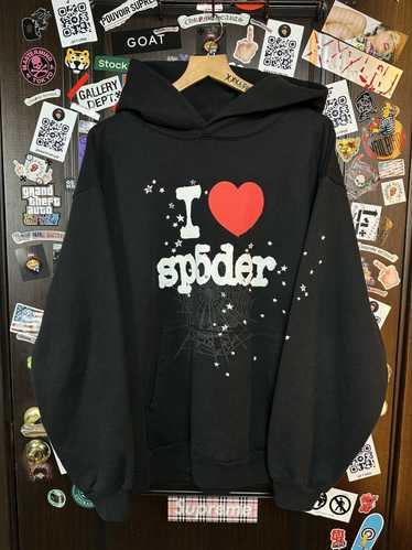 sp5der パーカー　セットアップ i hert sp5der i❤️ 関税負担なし☆Sp5der パーカー スウェットパンツ☆入手困難