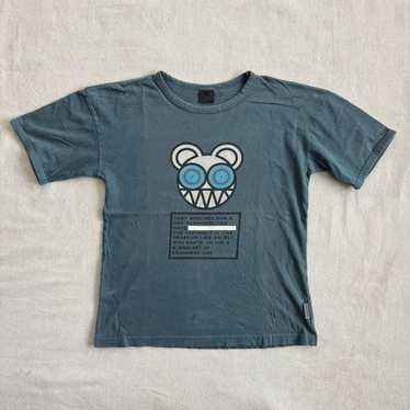 THOM YORKE Tシャツ 青 THOM YORKEとUNDERCOVERのコラボレートコレクションが販売開始