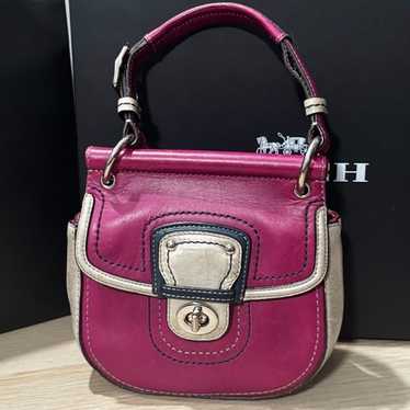 ✨️希少色✨️ COACH ウィリス レガシー 2way ショルダー 未使用級・希少✨COACH 2wayジョージーショルダーバッグウィズ