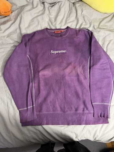 【XL】Supreme Established Crewneck Violet XL】Supreme Established Crewneck Violet Supreme Established
