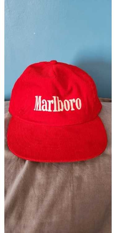 80s 90s Marlboro コーデュロイ CAP Made in USA 80s 90s Marlboro コーデュロイ CAP Made in USA