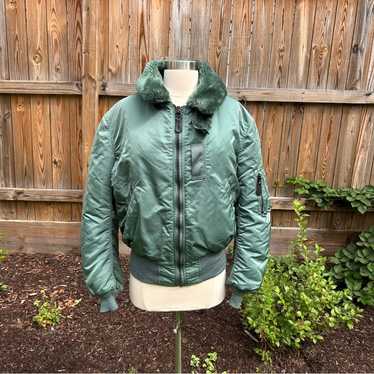 90s ALPHA N-2B Flight Jacket サイズM 色ボルドー Deadstock 1992'S©ALPHA type N-2B Made in USA アルファ