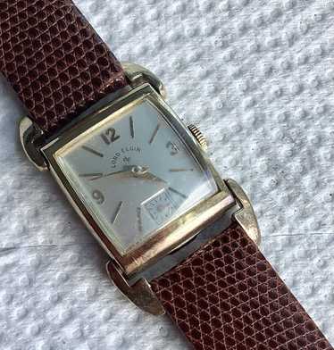 LORD ELGIN 1950年製 Vintage Rare 1950's LORD ELGIN Black Knight Watch 21 Jewels