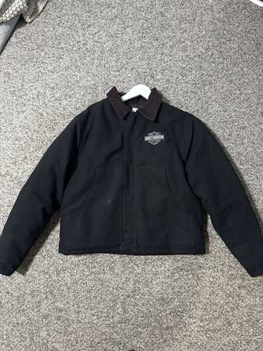 トラディショナルジャケット　carhartt J02 BLK 40 黒　フェード Vintage 90s Carhartt J02 BLK Black Arctic Quilt-Lined