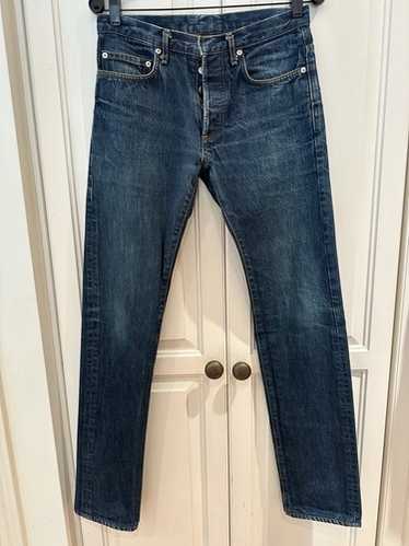 DIOR HOMME ダメージ デニム 32 Hedi Dior Hedi Slimane Dior HOMME 03AW 32 inches Claw-bleached