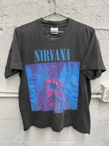NIRVANA ヴィンテージ　sliver Vintage 1992 Nirvana “sliver” shirt - BIDSTITCH
