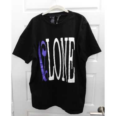 Vlone × Palm Angel purple black T-shirt Vlone x Palm Angels T-shirt Black/Purple Men's - US