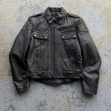 ジャケット・アウター 70s HARLEY DAVIDSON leather jacket VTG 70'S HARLEY DAVIDSON AMF MEN'S LEATHER MOTORCYCLE JACKET