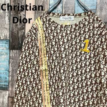 Christian Dior 長袖Tシャツ　トロッター　オブリーク　ヴィンテージ Christian Dior 長袖Tシャツ トロッター オブリーク
