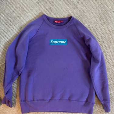 トップス Supreme SmallBox Raglan Crewneck Violet Supreme Small Box Crewneck (SS21) - $138