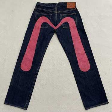 Evisu denim jeans pink - Gem