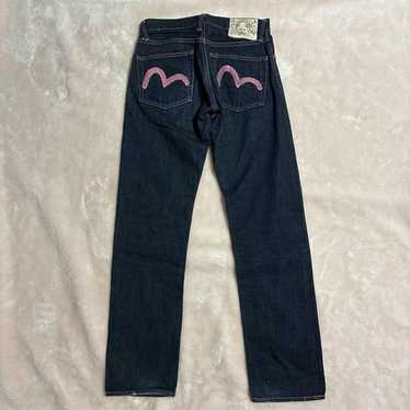 Evisu denim jeans pink - Gem