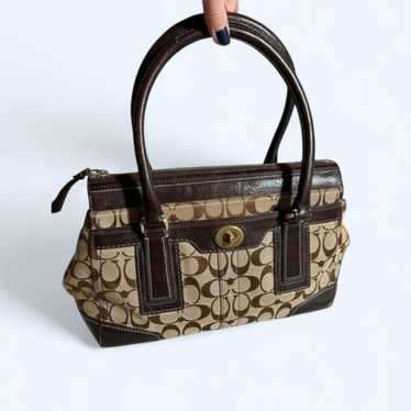 Vintage coach brown tote - Gem