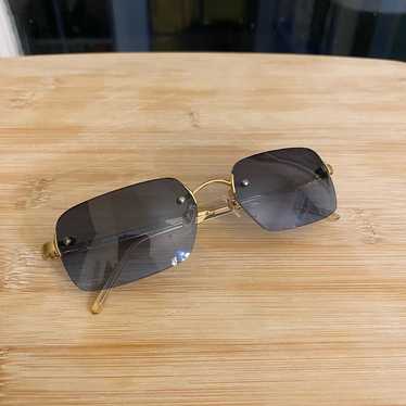 小物 \"Empolio Armani\" sunglasses archive Emporio Armani 1997 Vintage Sunglasses Gold Green Retro