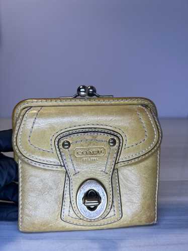 Coach legacy stripe kisslock - Gem